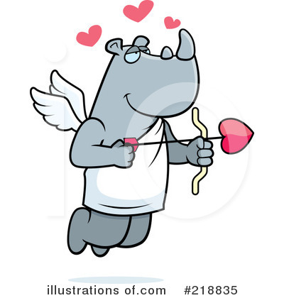 Royalty-Free (RF) Cupid Clipart Illustration by Cory Thoman - Stock Sample #218835