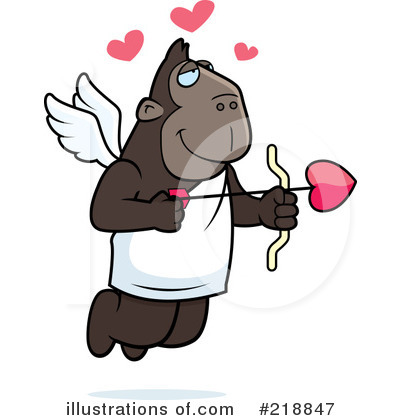 Royalty-Free (RF) Cupid Clipart Illustration by Cory Thoman - Stock Sample #218847