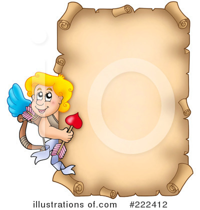 Royalty-Free (RF) Cupid Clipart Illustration by visekart - Stock Sample #222412