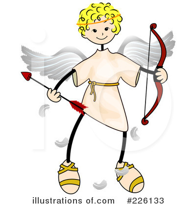 Royalty-Free (RF) Cupid Clipart Illustration by BNP Design Studio - Stock Sample #226133