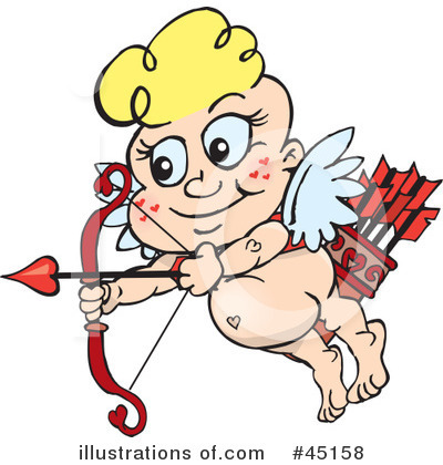 Cupid Clipart #45158 by Dennis Holmes Designs