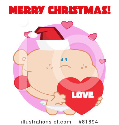 Royalty-Free (RF) Cupid Clipart Illustration by Hit Toon - Stock Sample #81894