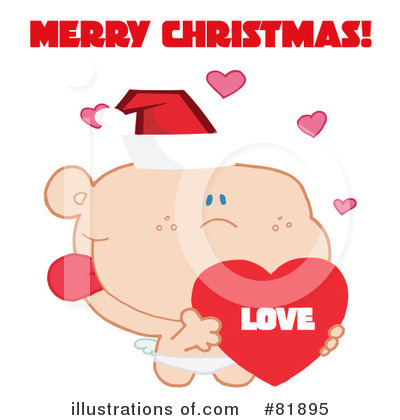Royalty-Free (RF) Cupid Clipart Illustration by Hit Toon - Stock Sample #81895