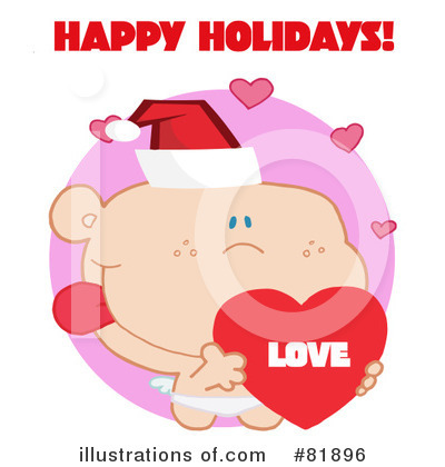 Royalty-Free (RF) Cupid Clipart Illustration by Hit Toon - Stock Sample #81896