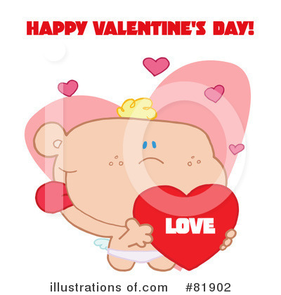 Royalty-Free (RF) Cupid Clipart Illustration by Hit Toon - Stock Sample #81902