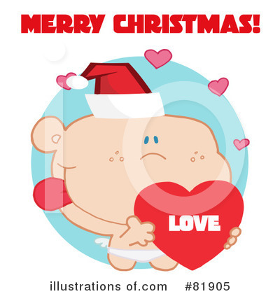 Royalty-Free (RF) Cupid Clipart Illustration by Hit Toon - Stock Sample #81905