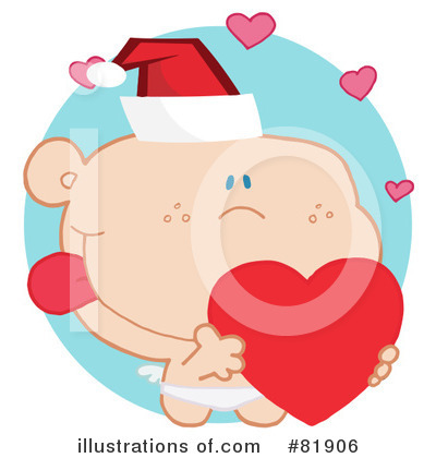 Royalty-Free (RF) Cupid Clipart Illustration by Hit Toon - Stock Sample #81906