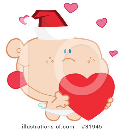 Royalty-Free (RF) Cupid Clipart Illustration by Hit Toon - Stock Sample #81945