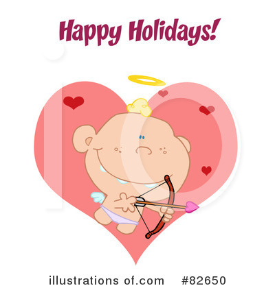 Royalty-Free (RF) Cupid Clipart Illustration by Hit Toon - Stock Sample #82650