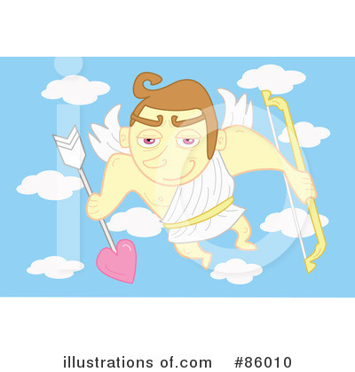 Royalty-Free (RF) Cupid Clipart Illustration by mayawizard101 - Stock Sample #86010
