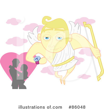 Royalty-Free (RF) Cupid Clipart Illustration by mayawizard101 - Stock Sample #86048