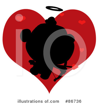 Royalty-Free (RF) Cupid Clipart Illustration by Hit Toon - Stock Sample #86736