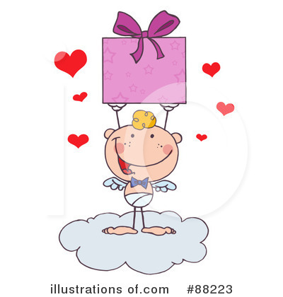 Royalty-Free (RF) Cupid Clipart Illustration by Hit Toon - Stock Sample #88223