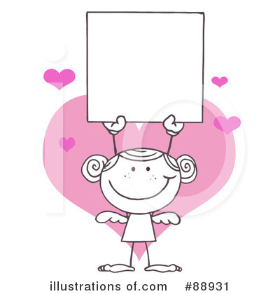 Royalty-Free (RF) Cupid Clipart Illustration by Hit Toon - Stock Sample #88931