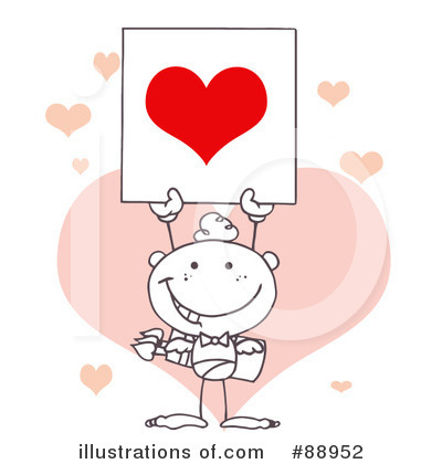 Royalty-Free (RF) Cupid Clipart Illustration by Hit Toon - Stock Sample #88952