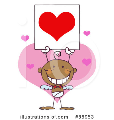 Royalty-Free (RF) Cupid Clipart Illustration by Hit Toon - Stock Sample #88953
