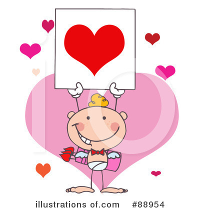 Royalty-Free (RF) Cupid Clipart Illustration by Hit Toon - Stock Sample #88954