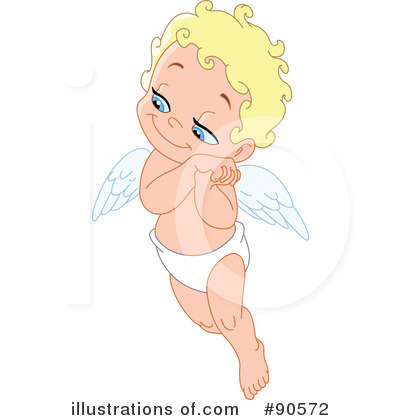 Royalty-Free (RF) Cupid Clipart Illustration by yayayoyo - Stock Sample #90572