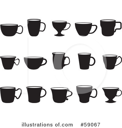 Dishes Clipart #59067 by Frisko