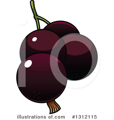 Royalty-Free (RF) Currants Clipart Illustration by Vector Tradition SM - Stock Sample #1312115