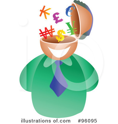 Royalty-Free (RF) Currency Clipart Illustration by Prawny - Stock Sample #96095