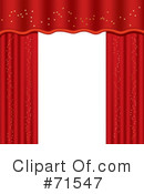 Curtains Clipart #71547 by MilsiArt