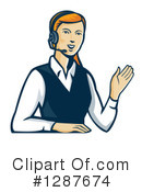Customer Service Clipart #1287674 by patrimonio