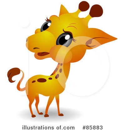 Royalty-Free (RF) Cute Animal Clipart Illustration by BNP Design Studio - Stock Sample #85883