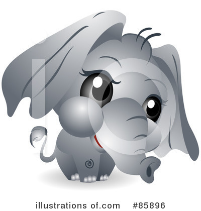 Royalty-Free (RF) Cute Animal Clipart Illustration by BNP Design Studio - Stock Sample #85896