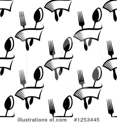 Royalty-Free (RF) Cutlery Clipart Illustration by Vector Tradition SM - Stock Sample #1253445