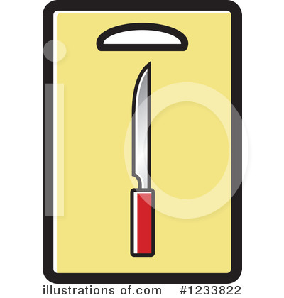Royalty-Free (RF) Cutting Board Clipart Illustration by Lal Perera - Stock Sample #1233822