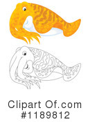 Cuttlefish Clipart #1189812 by Alex Bannykh
