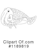 Cuttlefish Clipart #1189819 by Alex Bannykh