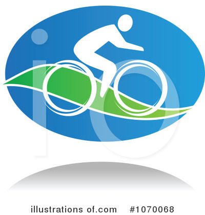 Royalty-Free (RF) Cycling Clipart Illustration by Vector Tradition SM - Stock Sample #1070068