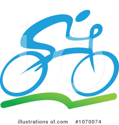 Bike Clipart #1070074 by Vector Tradition SM