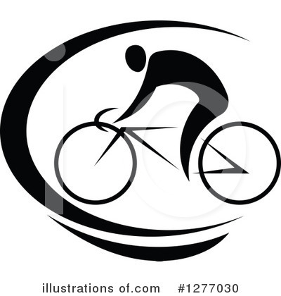 Royalty-Free (RF) Cycling Clipart Illustration by Vector Tradition SM - Stock Sample #1277030
