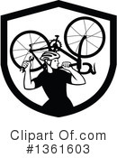 Cyclist Clipart #1361603 by patrimonio