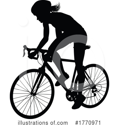 Royalty-Free (RF) Cyclist Clipart Illustration by AtStockIllustration - Stock Sample #1770971