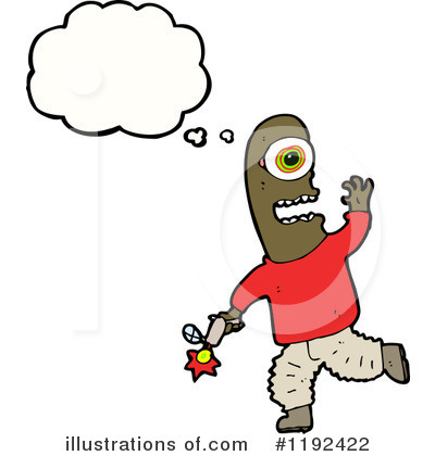 Royalty-Free (RF) Cyclops Clipart Illustration by lineartestpilot - Stock Sample #1192422