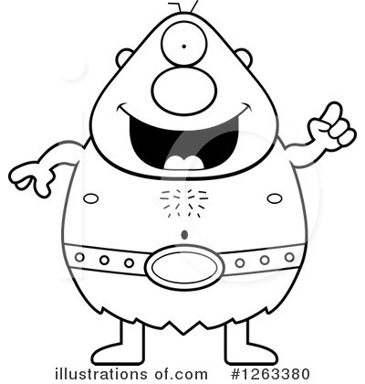 Royalty-Free (RF) Cyclops Clipart Illustration by Cory Thoman - Stock Sample #1263380