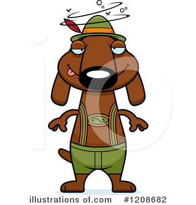Hound Clipart #1208682 by Cory Thoman