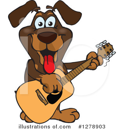 Royalty-Free (RF) Dachshund Clipart Illustration by Dennis Holmes Designs - Stock Sample #1278903