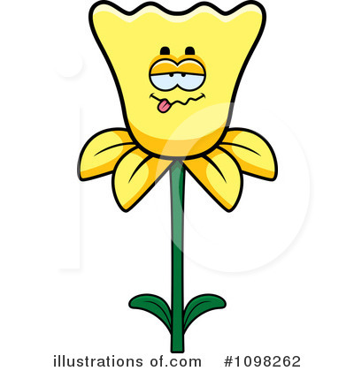 Daffodil Clipart #1098262 by Cory Thoman