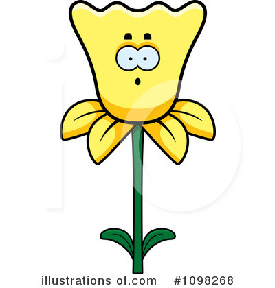 Daffodil Clipart #1098268 by Cory Thoman