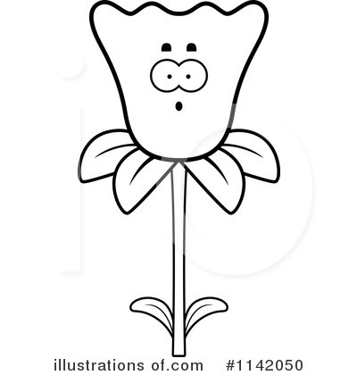 Royalty-Free (RF) Daffodil Clipart Illustration by Cory Thoman - Stock Sample #1142050