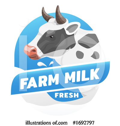 Cow Clipart #1692797 by Vector Tradition SM
