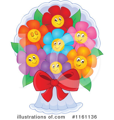 Royalty-Free (RF) Daisy Clipart Illustration by visekart - Stock Sample #1161136