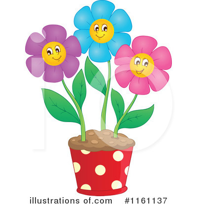 Royalty-Free (RF) Daisy Clipart Illustration by visekart - Stock Sample #1161137