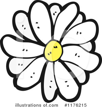 Royalty-Free (RF) Daisy Clipart Illustration by lineartestpilot - Stock Sample #1176215