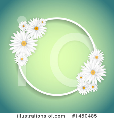 Royalty-Free (RF) Daisy Clipart Illustration by KJ Pargeter - Stock Sample #1450485
